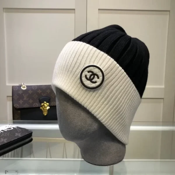 Classic Black Wool Rabbit Fur Hat