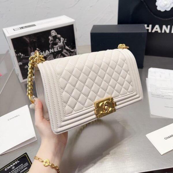 Classic Hardware Flap Bag Size: 25cm