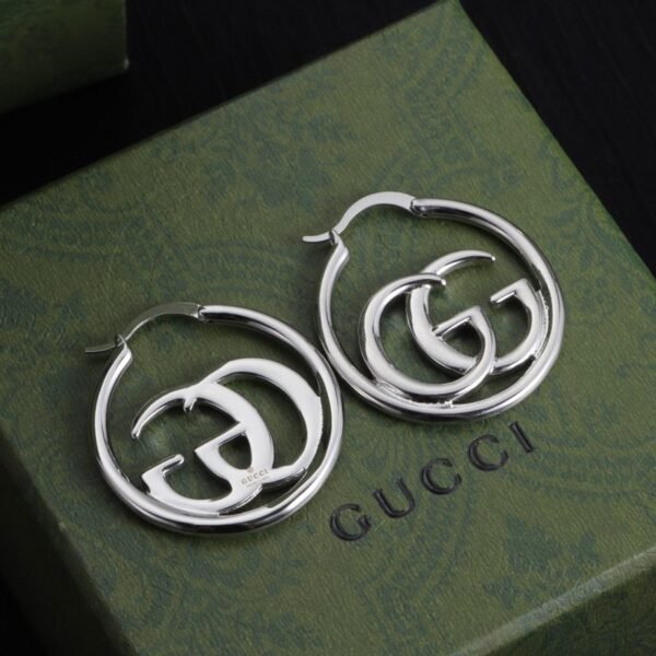 Classic Circle Silver Earrings