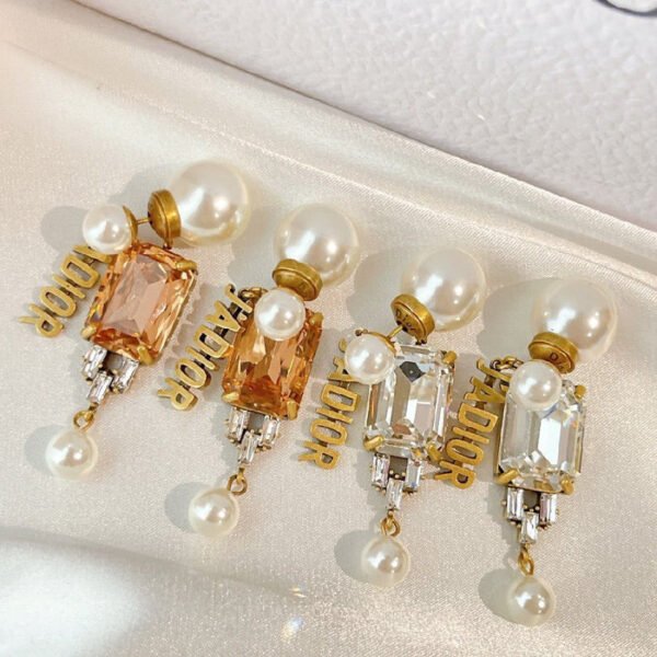 Masonry Cube Drop Earrings
