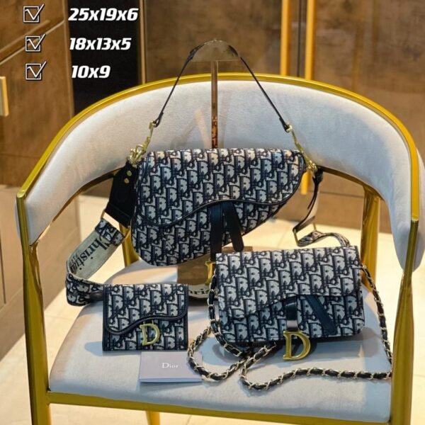 3 Pcs Set Women Bag 4 Colors