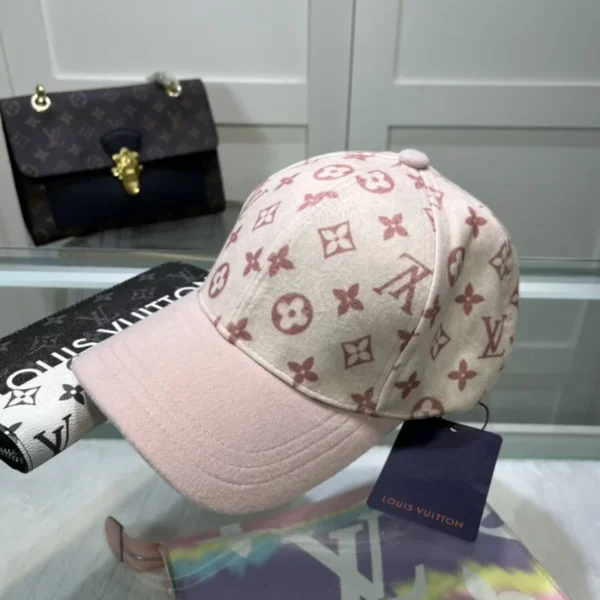 Pink Plush Baseball Cap