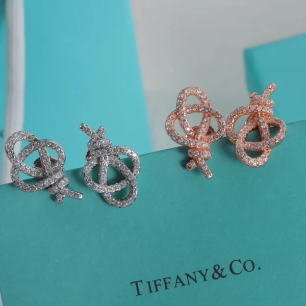 Classic Diamond Irregular Earrings
