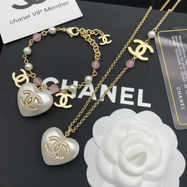 Classic Chain Pearl Jewelry Sets