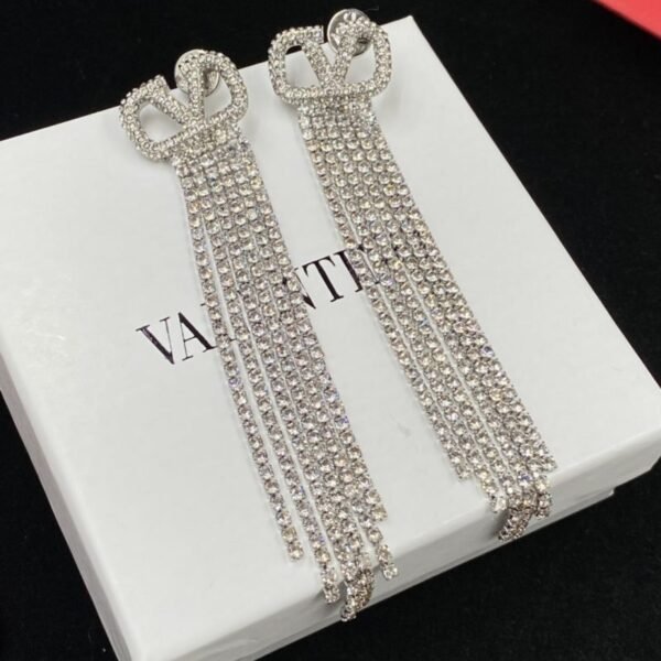 Crystal Diamond Earrings
