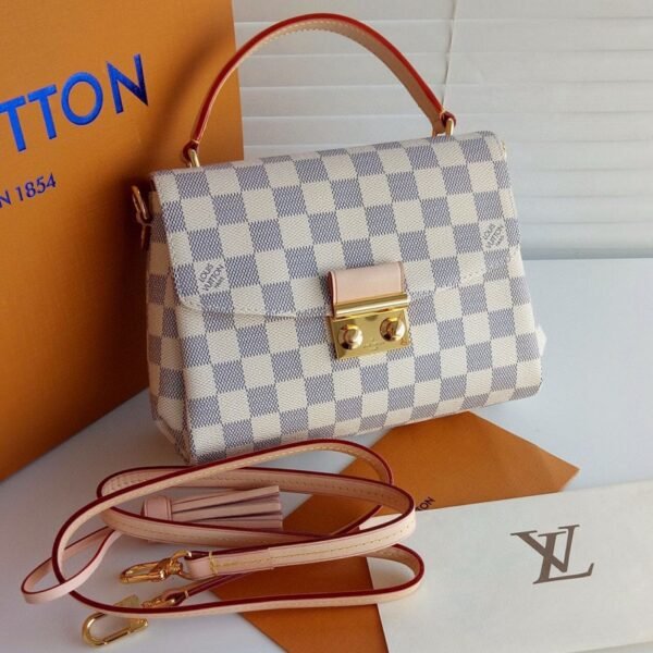 Checkerboard Crossbody Handbags Size: 25x17x9cm