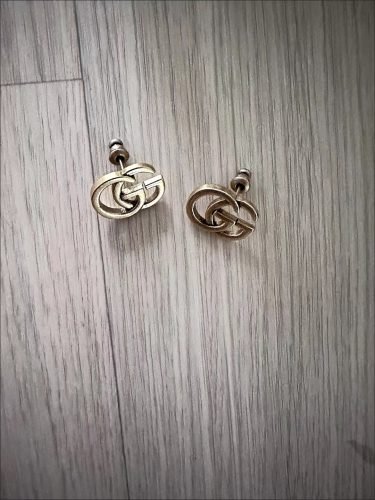 Classic Letter Stud Earrings photo review