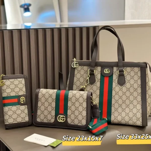 3 Pcs Set Classic Handbags 6 Styles