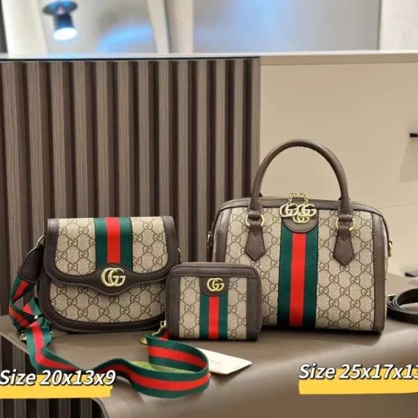 3 Pcs Set Fashion Bag Women 7 Styles