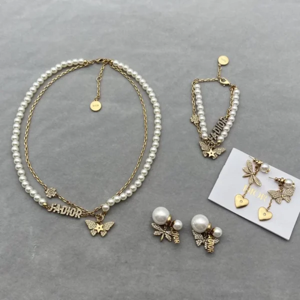 Fashion Pearl Bee Jewelry Sets