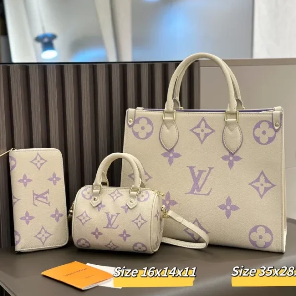 3 Pcs Set Shoulder Handbags 9 Styles