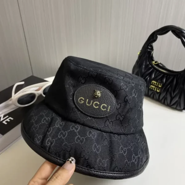 Black Tiger Head Bucket Hat