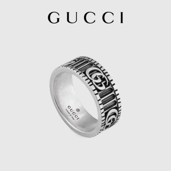 Retro Classic Letter Ring