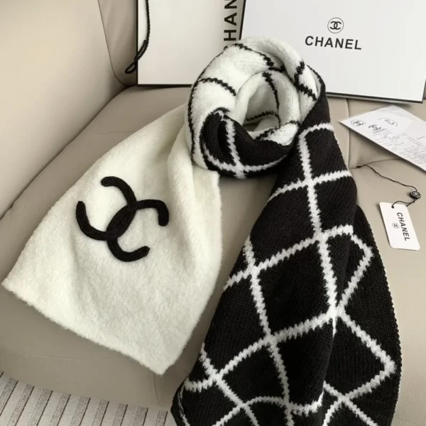 100% Pure Cashmere Black Scarf Size: 30x180cm