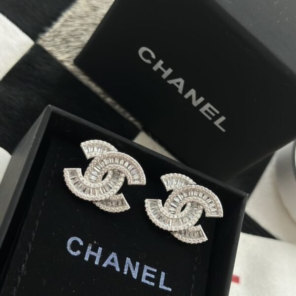 Double Row Full Drill Earrings