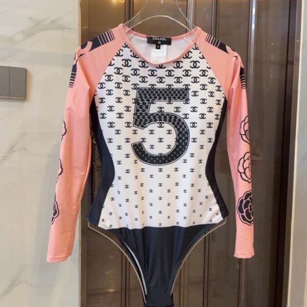 Long-Sleeve One Piece Swimsuits