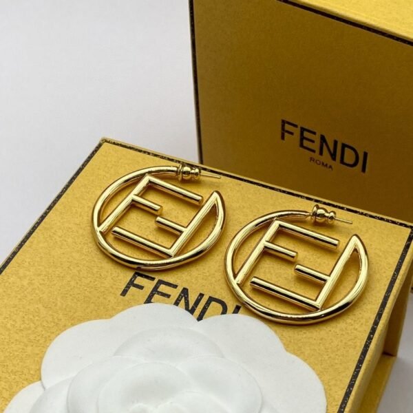 Fashion Gold Letter Earrings