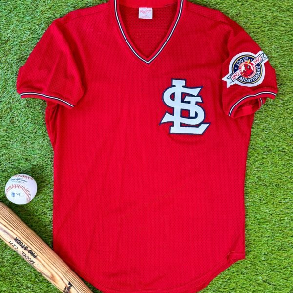 st-louis-cardinals-ozzie-smith-1992-batting-practice-mlb-baseball-pullover-jersey-42-medium